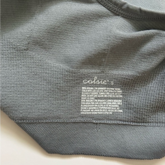 Colsie Women’s Seamless Brami Grey Size Small NWT - Picture 4 of 4